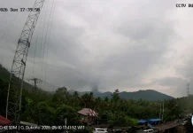 Erupsi Gunung Dukono Capai Ketinggian 1.500 Meter