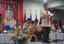 Jambore Cabang V Tidore 2026 Resmi Dibuka, Wadah membentukKarakter Generasi Muda