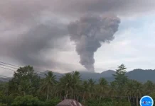 Abu Vulkanik Dukono Ancam Kesehatan Warga Halmahera Utara