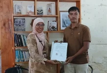 Dispersip Ternate Gandeng Komunitas Cengkeh Gift Cafe, Tingkatkan Literasi