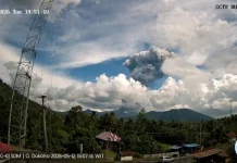 Gunung Dukono Erupsi Semburkan Abu Vulkanik 4.300 Meter