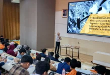 Praktisi NHM Kupas Rahasia Eksplorasi Emas di Hadapan Mahasiswa UNPAD