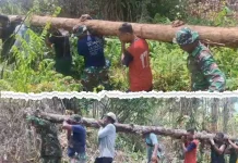 Dari Takimo Beralih ke Mekarsari 1 Bersama Kodim 1508/Tobelo