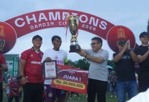 Ahmad Laiman Tutup Dandim Cup I, BP Family Football Raih Trofi Juara