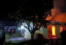 Kebakaran Hanguskan Rumah Warga di Fitu Ternate