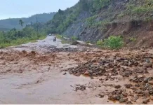 Warga Keluhkan Lumpur Tambang Tutupi Jalan Lintas Maba–Buli