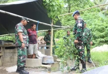 Kodim Tobelo Tertibkan Penambangan Ilegal Halmahera Utara