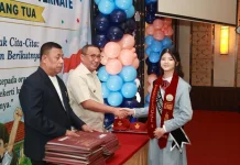 Wali Kota Ternate Dorong Lulusan Santa Theresia Berkarakter