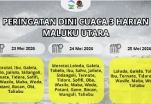 BMKG Keluarkan Peringatan Dini Cuaca Selama Tiga Hari