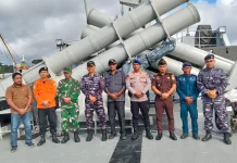 Wabup Kepulauan Sula Sambut Ekspedisi Rupiah Berdaulat 2026 di Dermaga Sanana