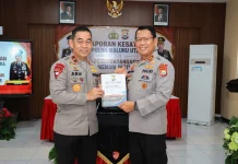 Kapolda Malut Terima Laporan Kesatuan dan Dukungan Jajaran
