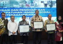 BPJS Ketenagakerjaan-Kejati Perkuat Kerja Sama Universal Coverage Jamsostek