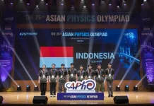 Tim Fisika Indonesia Raih Dua Emas di APhO 2026