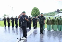 Dandim Tidore Pimpin Ziarah Peringatan HUT Kodam Pattimura