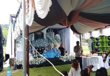 Bhabinkamtibmas Polres Morotai Gencarkan Sosialisasi Larangan Pesta Malam
