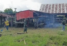 Koramil Tobelo Gelar Jumat Berkah Bersama Warga Kusuri