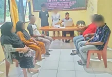 Polsek Mangoli Timur Sula Kedepankan Restorative Justice
