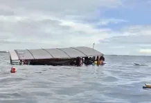 Rakit Terbalik di Taliabu, Puluhan Penumpang Dievakuasi Selamat