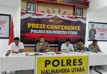 Empat Bulan, Polres Halmahera Utara Tilang 415 Pengendara Pelanggar Lalu Lintas
