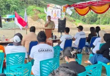 Disnakertrans Halteng Dukung Pembangunan Sekretariat Gakarya PT IWIP
