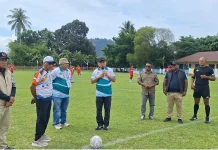 Cabor Sepak Bola Porprov Malut Dimulai, Sarbin Pasang Target Tinggi