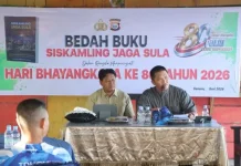 Peringati Hari Bhayangkari ke-80, Polres Sula Gelar Bedah Buku