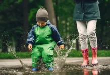 Tips Mencegah Sakit saat Bermain Hujan
