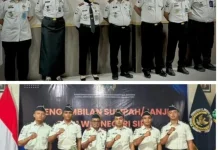 Kalapas IIB Sanana Hadir dalam Pelantikan PNS Kanwil Ditjenpas Malut