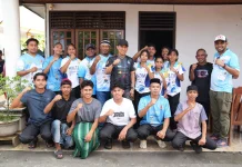 Ketua KONI Haltim Sambangi Kontingen, Kobarkan Optimisme Raih Medali