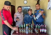 Polres Sula Kembali Gagalkan Miras Ilegal