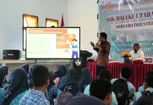 Cegah Judi Online dan Keuangan Ilegal, OJK Edukasi Pelajar di Kepulauan Sula
