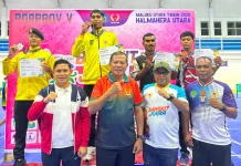 Dua Cabor asal Kepulauan Sula Sumbang Medali Emas di Ajang Porprov
