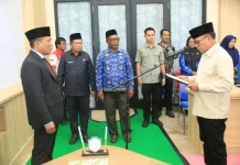 Bupati Halteng Lantik Hairudin Amir Sebagai Direktur Perumda Tirta