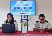 Koperasi Lapas Kelas IIB Sanana Gelar Rapat Koordinasi dan Evaluasi Kinerja