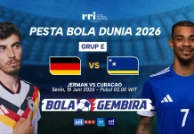 Jadwal Piala Dunia 15 Juni: Jerman, Belanda dan Spanyol Tampil