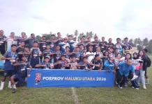 Halmahera Utara Raih Emas Sepak Bola usai Kalahkan Tidore 2-1
