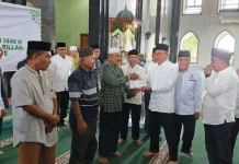 Baznas Ternate Salurkan Rp160 Juta untuk Imam dan Badan Syara