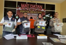 Beraksi di 11 TKP, Pelaku Begal Payudara Diringkus Polres Ternate