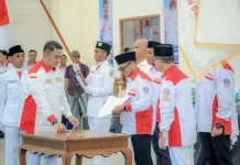 Pengukuhan ABPEDNAS Maluku Utara di Halteng Perkuat Peran BPD Desa