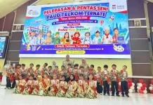 PAUD Telkom Ternate Gelar Acara Pelepasan Siswa dan Pentas Seni