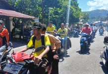 Brasil Pesta Gol, Ratusan Suporter di Tidore Konvoi Rayakan Kemenangan