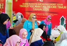 Ketua TP PKK Tidore Dorong Kader Jadi Pelopor Perubahan Perilaku Hidup Sehat