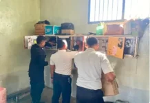 Kamar Warga Binaan Lapas Sanana Digeledah Petugas
