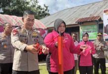 Kapolda Salurkan Bantuan Sosial hingga Peresmian Sumur Bor di Patani Barat