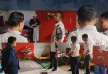 Lapas Ternate Perkuat Pembinaan WBP Melalui Kontrol Blok