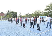 BKKBN Malut Kampanyekan Peran Ayah lewat Senam Sehat Harganas 2026