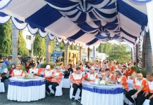 Hadiri CFD Hari Bhayangkara, Wali Kota Ternate Ajak Warga Hidup Sehat