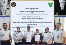 Lapas Sanana Gandeng DLHKP Sula guna Daur Ulang Sampah