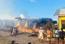 Tiga Bangunan SD Negeri Kawalo Ludes Terbakar