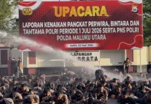 765 Personel Polda Malut Naik Pangkat jelang HUT Bhayangkara